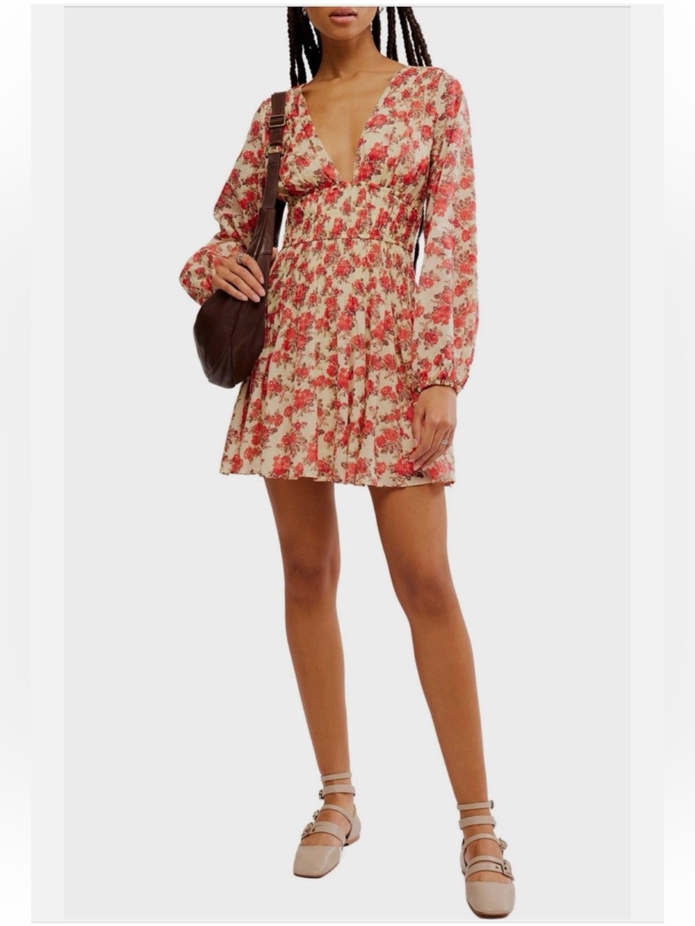 FREE PEOPLE Keep You Mini Dress / Classic Combo